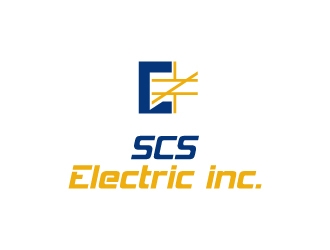 SCS ELECTRIC logo design by Anizonestudio