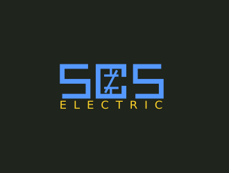 SCS ELECTRIC logo design by iorozuya