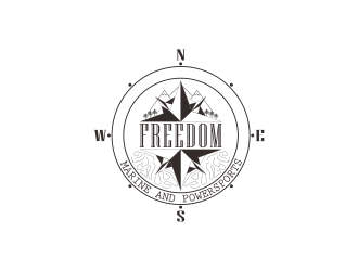 Freedom Marine & Powersports  logo design by salis17