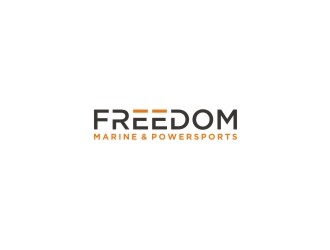 Freedom Marine & Powersports  logo design by bricton