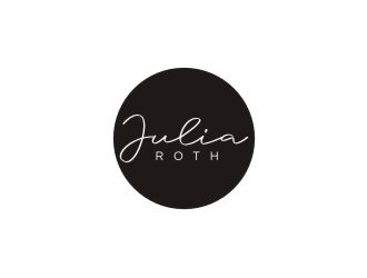 Julia Roth  [logo for bat-mitzvah party] logo design by bricton