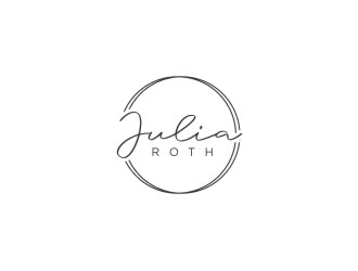 Julia Roth  [logo for bat-mitzvah party] logo design by bricton