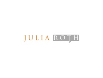 Julia Roth  [logo for bat-mitzvah party] logo design by bricton