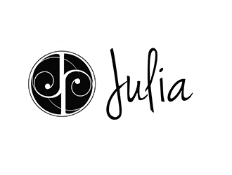 Julia Roth  [logo for bat-mitzvah party] logo design by 3Dlogos