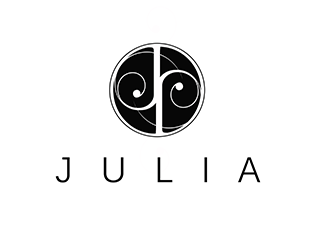 Julia Roth  [logo for bat-mitzvah party] logo design by 3Dlogos