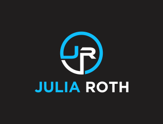 Julia Roth  [logo for bat-mitzvah party] logo design by santrie