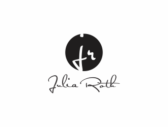 Julia Roth  [logo for bat-mitzvah party] logo design by santrie