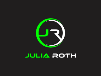 Julia Roth  [logo for bat-mitzvah party] logo design by santrie