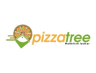 pizza tree logo design by shravya