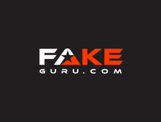 FakeGuru.com logo design by santrie