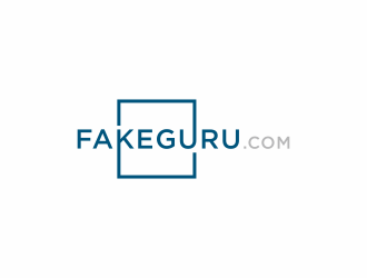 FakeGuru.com logo design by checx