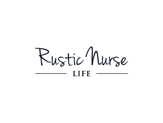 Rustic Nurse Life logo design by KQ5