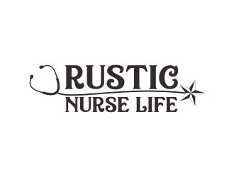 Rustic Nurse Life logo design by salis17