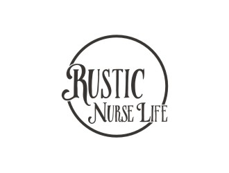 Rustic Nurse Life logo design by bricton