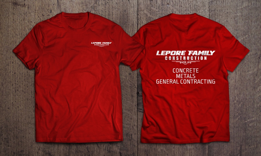 Lepore Family Construction logo design by Boomstudioz