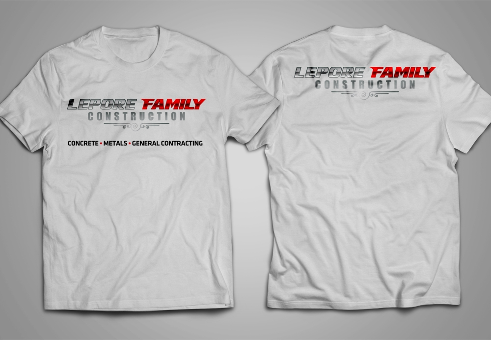 Lepore Family Construction logo design by scriotx