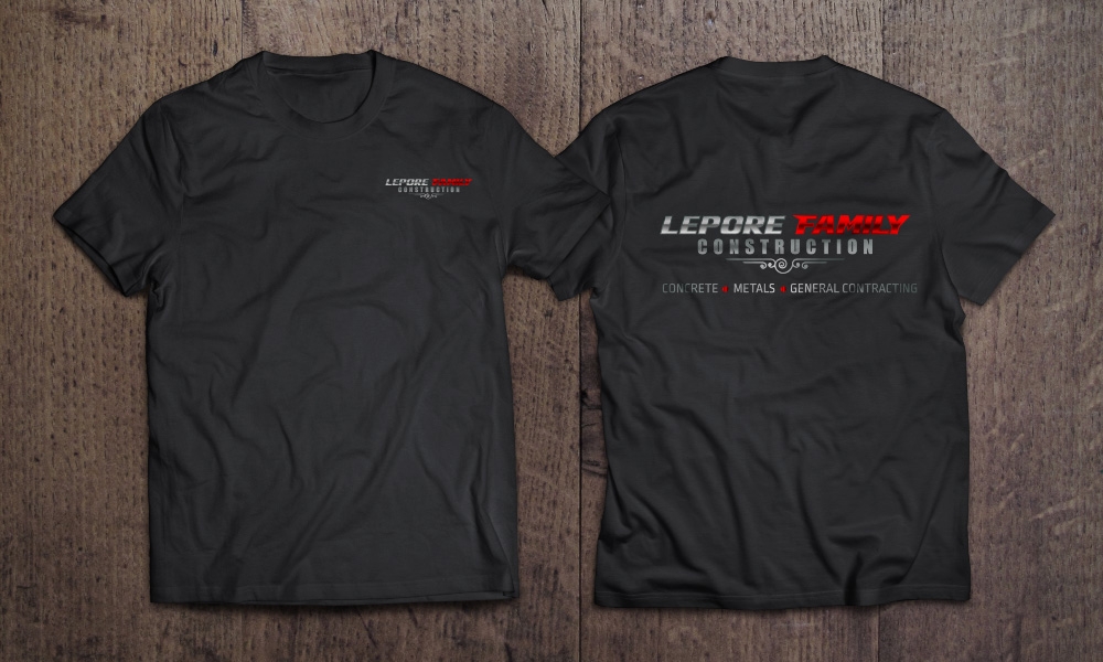 Lepore Family Construction logo design by Boomstudioz