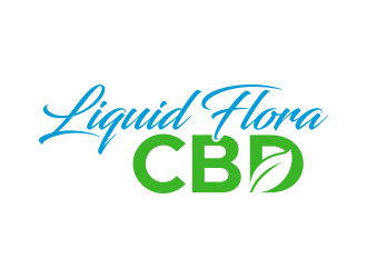 Liquid Flora CBD logo design by lexipej