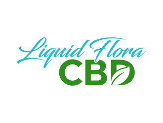 Liquid Flora CBD logo design by lexipej