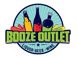 Booze Outlet       Liquor - Beer - Wine logo design by gogo