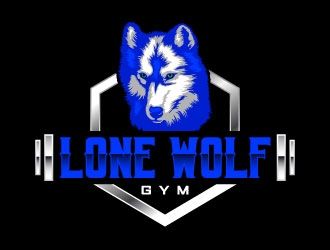 Lone Wolf Gym logo design by daywalker