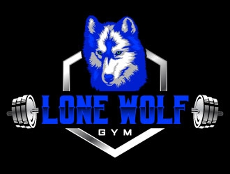 Lone Wolf Gym logo design by daywalker