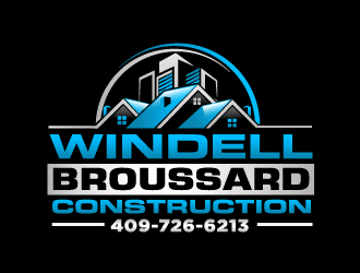Windell Broussard Construction logo design by THOR_