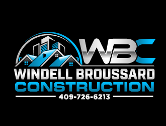 Windell Broussard Construction logo design by THOR_