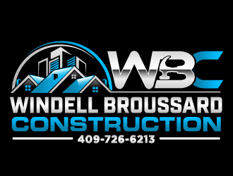 Windell Broussard Construction logo design by THOR_