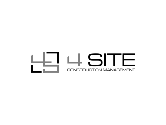 4 Site Construction Management  logo design by lj.creative