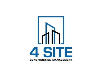 4 Site Construction Management  logo design by Creativeminds