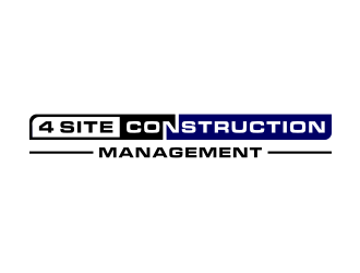 4 Site Construction Management  logo design by Zhafir