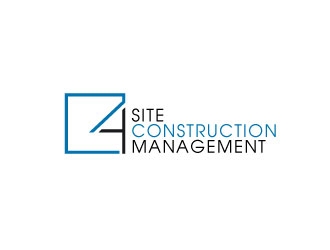 4 Site Construction Management  logo design by sanworks