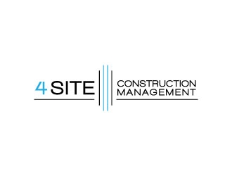 4 Site Construction Management  logo design by sanworks