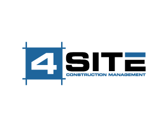 4 Site Construction Management  logo design by denfransko