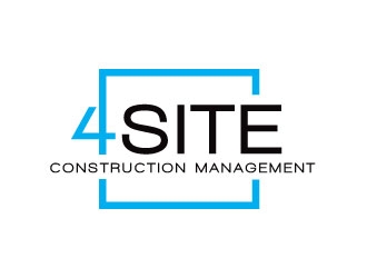 4 Site Construction Management  logo design by sanworks