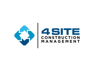 4 Site Construction Management  logo design by Mbezz