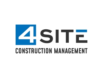 4 Site Construction Management  logo design by akilis13