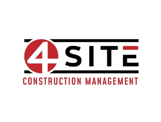 4 Site Construction Management  logo design by akilis13