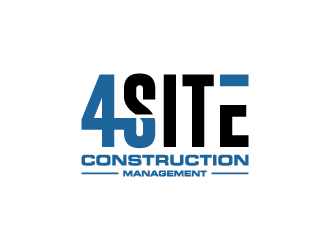 4 Site Construction Management  logo design by denfransko