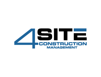 4 Site Construction Management  logo design by denfransko