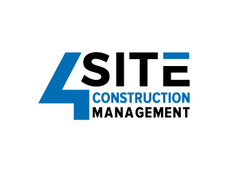 4 Site Construction Management  logo design by dchris