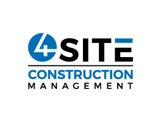 4 Site Construction Management  logo design by dchris