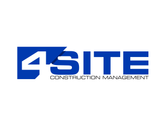 4 Site Construction Management  logo design by ekitessar