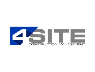 4 Site Construction Management  logo design by ekitessar