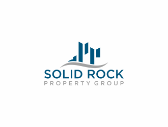 SOLID ROCK PROPERTY GROUP logo design by checx