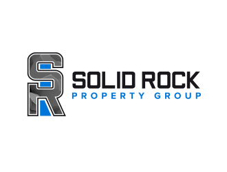 SOLID ROCK PROPERTY GROUP logo design by BeDesign