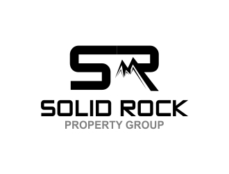 SOLID ROCK PROPERTY GROUP logo design by Webphixo