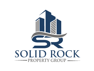 SOLID ROCK PROPERTY GROUP logo design by THOR_