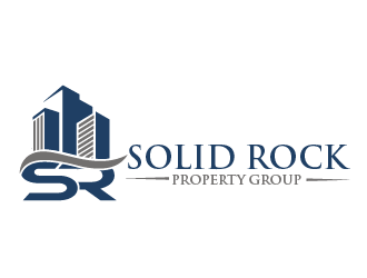 SOLID ROCK PROPERTY GROUP logo design by THOR_